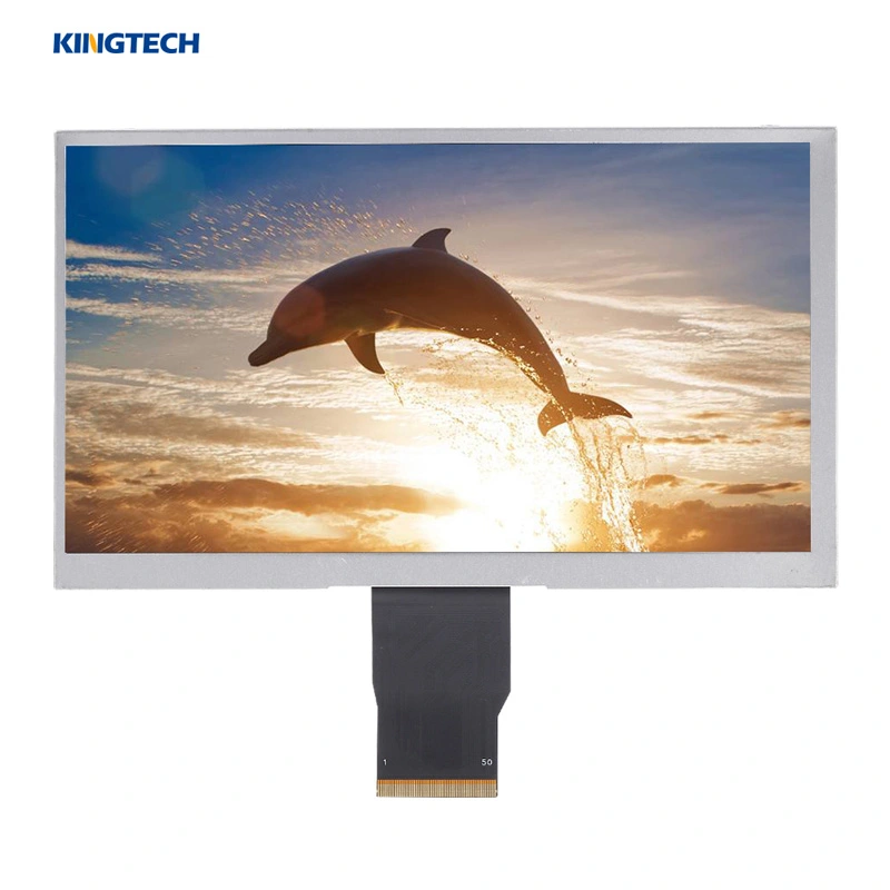 Interfejs TTL 7-calowy wyświetlacz LCD 1024x600 pod kątem widzenia