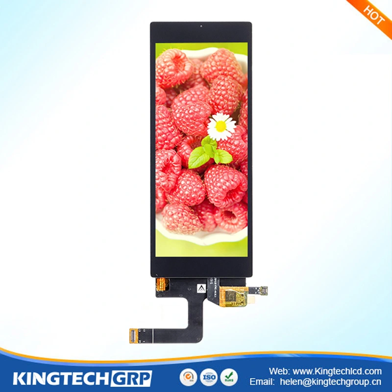 Pełny kąt widzenia 4,82 cala 180x1120 Interfejs Mipi Typ wyświetlacza LCD