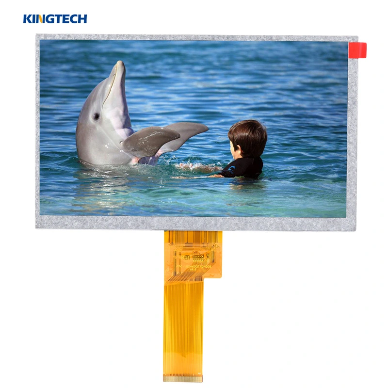 Interfejs LVDS 7-calowy wyświetlacz LCD o rozdzielczości 1024x600
