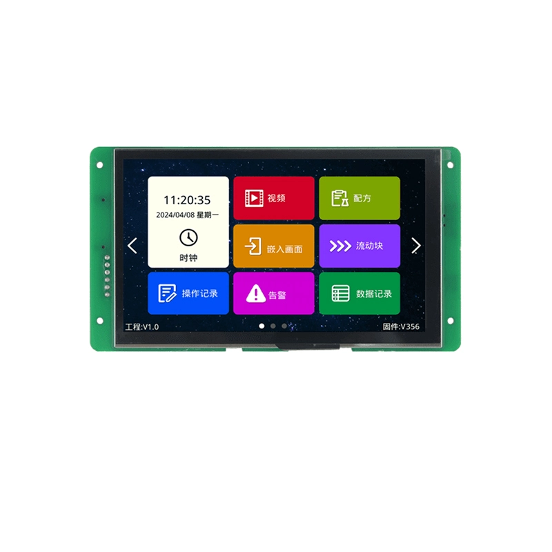 7-calowy moduł wyświetlacza szeregowego HMI UART 800*480